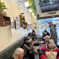 Inside the cafe  at Vudu Cafe and Larder in Queenstown
