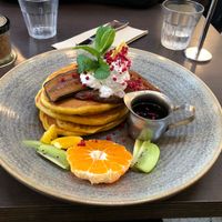 Cinnamon Pancakes at Vudu Cafe and Larder in Queenstown