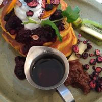 Pancakes at Vudu Cafe and Larder in Queenstown