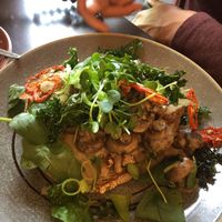 Vegan creme mushrooms  at Vudu Cafe and Larder in Queenstown