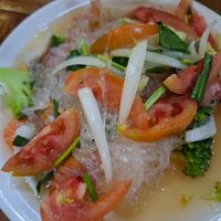 Glass noodle salad at Mom's Kitchen in Krabi