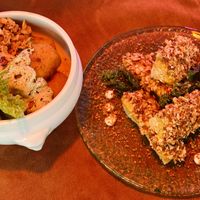 Croquettes and Corn bites    at Lokaal Tilk in Tallinn