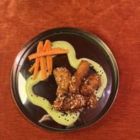 Pumpkin wings  at Lokaal Tilk in Tallinn