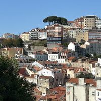 View  at Café Da Garagem in Lisbon
