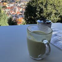 Matcha   at Café Da Garagem in Lisbon