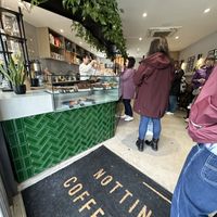   at Notting Hill Coffee Project in West London