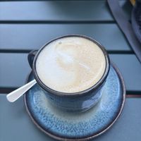 Oat cappuccinoo  at La Consciente - Gràcia in Barcelona