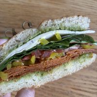 Vegan Pepperoni Basil   at Beyond The Bun  in Lewisville