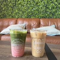 pretty drinks  at Warehouse Cafe in Philadelphia