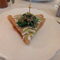 Vegan veggie crepe at Crepas Culichi in Oak Park