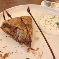 potato-bean-Strudel  at Von Zehn bis Vier at Academy Bar in Salzburg