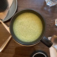 Matcha Latte  at Von Zehn bis Vier at Academy Bar in Salzburg