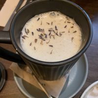 Lavender Latte  at Von Zehn bis Vier at Academy Bar in Salzburg