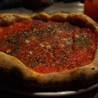 Marinara pizza (vegan) at Gotti Pizza in Saarbrucken