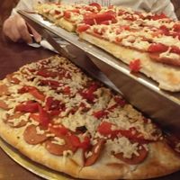 vegan pizza at Poppy's Pizza and Grill in Estes Park