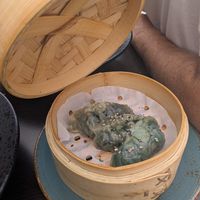 Vegetable gyozas at Chao Chao Noodles & Gyoza in Gran Canaria