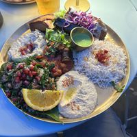 Vegan assorted platter  at Ismaïl Rivoli in Paris