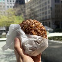 maple bac’n donut  at Viridis in Pittsburgh