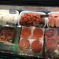 Veggie meat at Hiltl Vegimetzg in Zurich