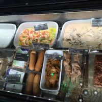 Veggie meat. at Hiltl Vegimetzg in Zurich