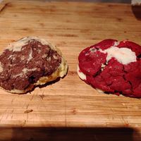 Brookie & red velvet  at CRUMB  in London