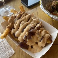 Vegan animal fries   at Yellow City Street Food - YCSF in Amarillo