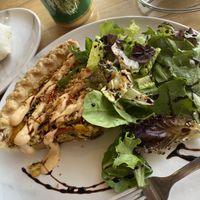 Vegan quiche- seasonal   at Yellow City Street Food - YCSF in Amarillo