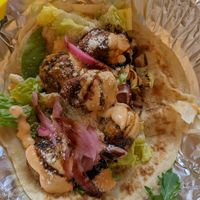 Mushroom tacos at Yellow City Street Food - YCSF in Amarillo