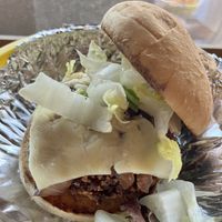 Veggie burger  at Yellow City Street Food - YCSF in Amarillo