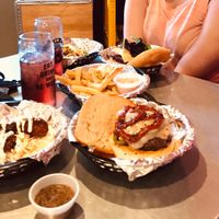 The tea glasses (which are sold too!) were very cute! at Yellow City Street Food - YCSF in Amarillo