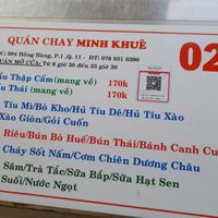Information #Veganuary at Minh Khuê in Ho Chi Minh City