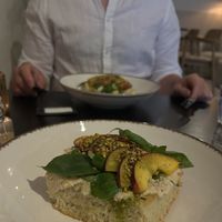 Peach Focaccia   at Espresso Quartier in Maastricht