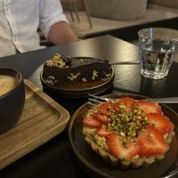 Refined sugar-free cakes  at Espresso Quartier in Maastricht