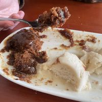 The sticky toffee pudding was yummy  at The Aberlour Hotel in Aberlour