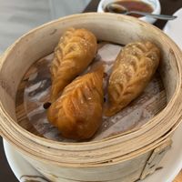 Mushroom dumplings  at Tofu Vegan - Gloucester Rd in South West London