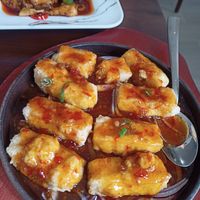 Tofu special house sauce at Tofu Vegan - Gloucester Rd in South West London