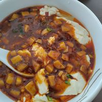 Silk tofu - highly recommend! It's like eating a cloud at Tofu Vegan - Gloucester Rd in South West London