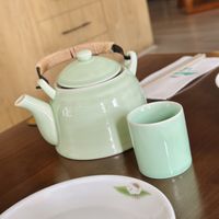 Jasmine tea (enough for 2 people)  at Tofu Vegan - Gloucester Rd in South West London