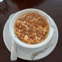 Mushroom & tofu soup at Tofu Vegan - Gloucester Rd in South West London