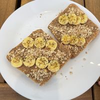 Sweet Open Toast without honey  at Manifesto Mocktail Coffee Bar  in Isabela