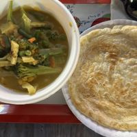 Yellow curry  at Vegetarian-Vegan in Chiang Mai