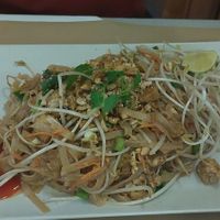 Pad thai #Veganuary at Thai Zwei Drei Restaurant in Carezza