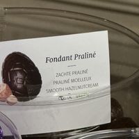 Praliné moelleux   at Valentino Chocolatier in La Louviere