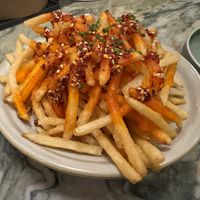 Chilli fries  at Two Hands in Denver