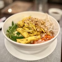 Lemongrass Fried Tofu and Vermicelli Bowl  at Pho Dreams in El Segundo