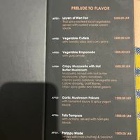 Menu  at V Eleven One in Dehiwala-mount Lavinia