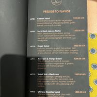 Menu  at V Eleven One in Dehiwala-mount Lavinia