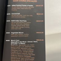 Menu  at V Eleven One in Dehiwala-mount Lavinia