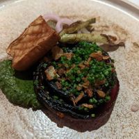 Churassco potato and mushroom at Six by Nico - Hanover St  in Edinburgh