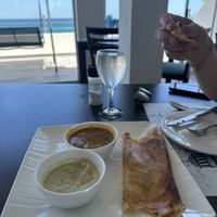 Masala dosa  at The Point Hotel & Spa in Mossel Bay